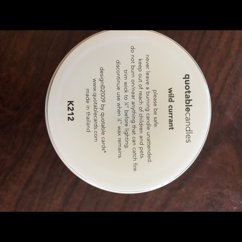 Quotable Candle - Picture 5 of 5